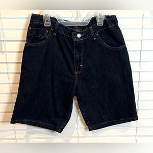 Wrangler husky boys blue denim shorts Size 16 Husky